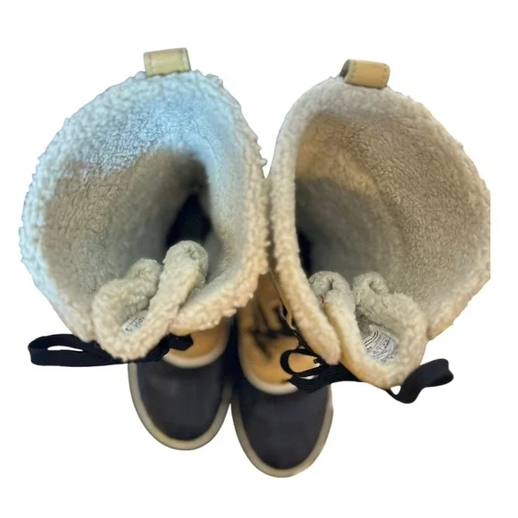 Sorel Tivoli High Women's Waterproof Snow Boots Lace Up Sherpa Lined Size 5.5 - Picture 13 of 16